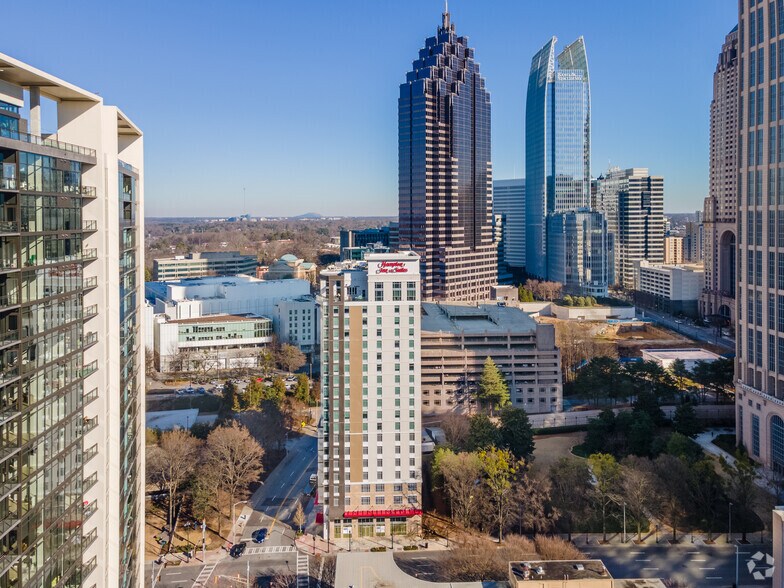 1231 W Peachtree St NE, Atlanta, GA for lease - Aerial - Image 3 of 6
