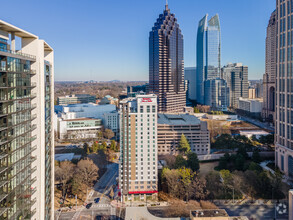 1231 W Peachtree St NE, Atlanta, GA - AÉRIEN  Vue de la carte