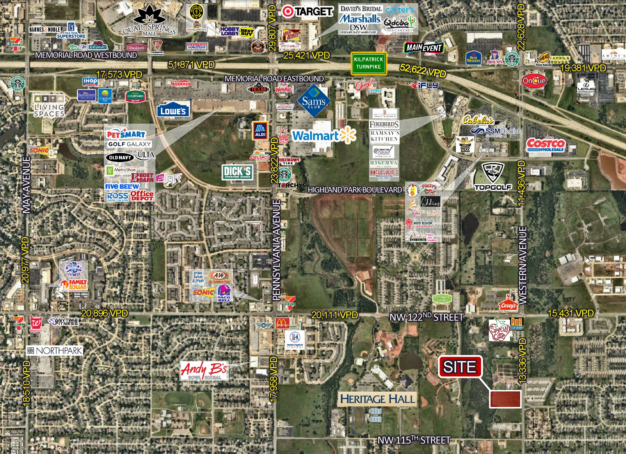 11801 N Western Ave, Oklahoma City, OK à vendre Photo principale- Image 1 de 5