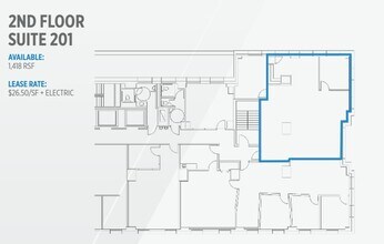 122 W Washington Ave, Madison, WI à louer Plan d’étage- Image 1 de 1