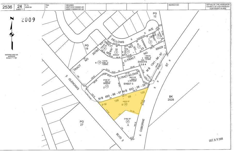 12295 Osborne St, Pacoima, CA à louer - Plan cadastral - Image 3 de 5