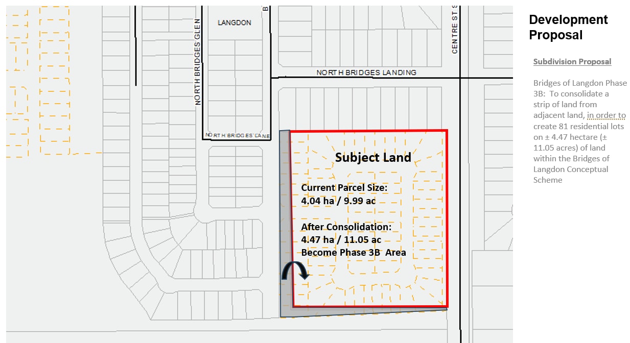 232145 Range Road 272, Langdon, AB à vendre Plan de site- Image 1 de 2