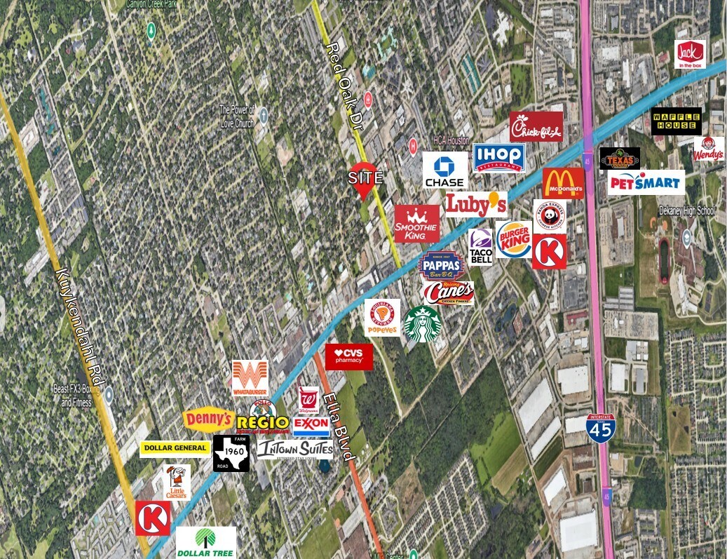 17203 Red Oak Dr, Houston, TX à louer Photo du bâtiment- Image 1 de 8