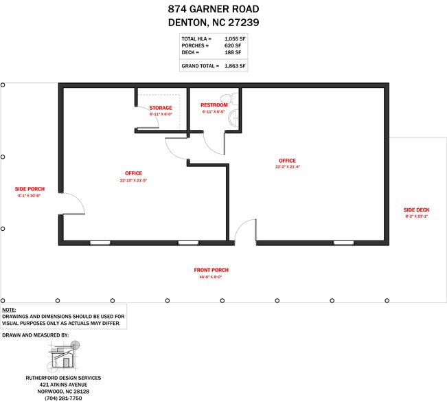 874 Garner Rd, Denton, NC à vendre - Photo du bâtiment - Image 2 de 39