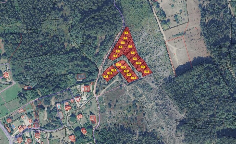 Rúa Ancares, 15, Vilagarcía de Arousa, Pontevedra for lease - Site Plan - Image 3 of 4