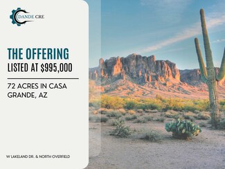 Plus de détails pour N Overfield rd, Casa Grande, AZ - Terrain à vendre