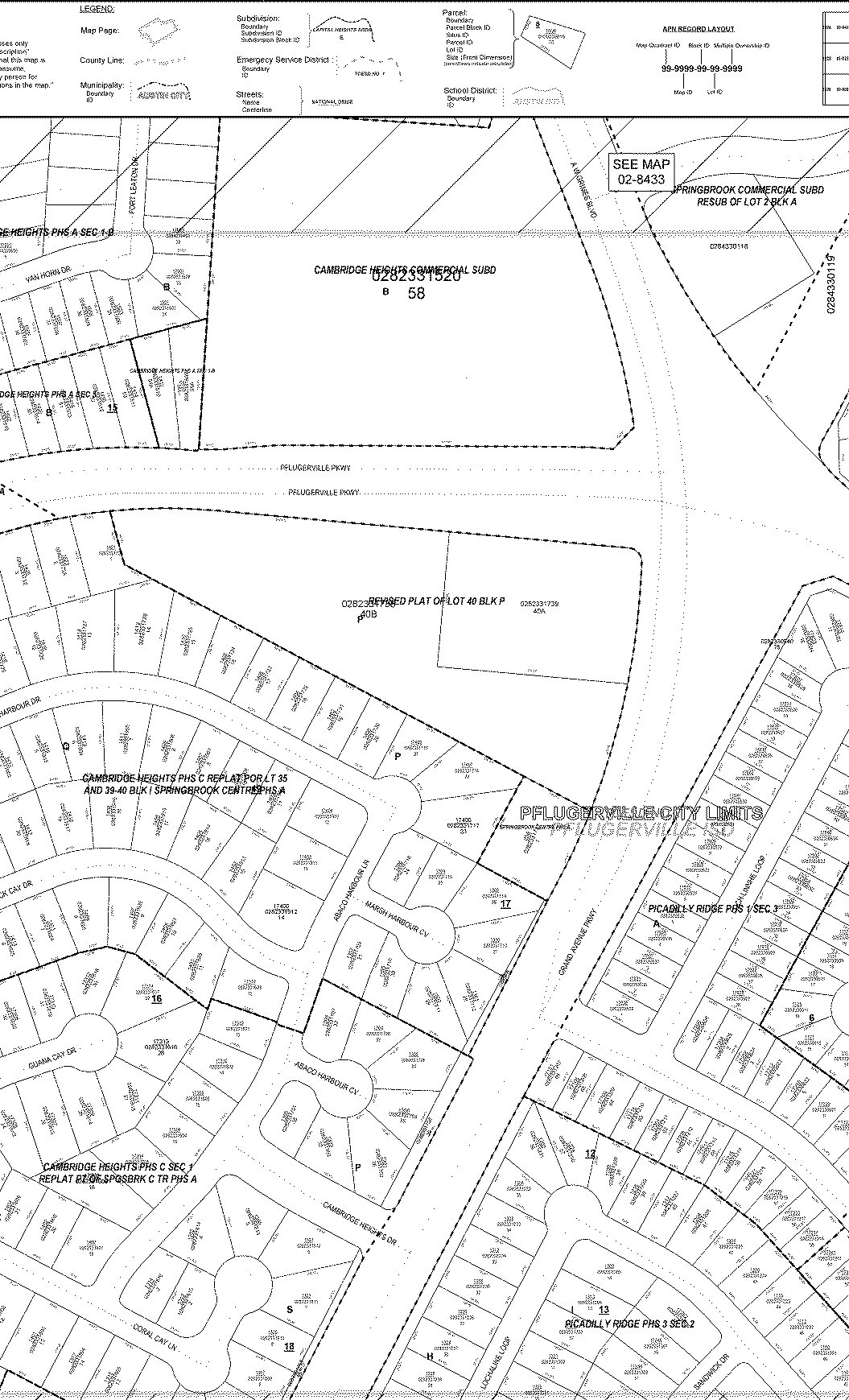 1301 W Pflugerville Pky, Round Rock, TX for sale Plat Map- Image 1 of 1
