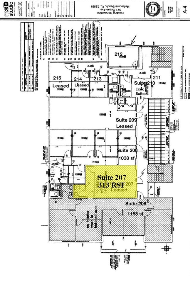 321 Ocean Ave, Melbourne Beach, FL for lease Floor Plan- Image 1 of 1