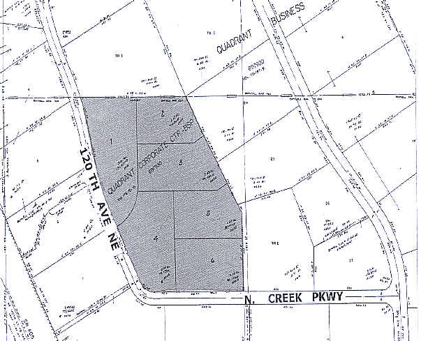 18912 North Creek Pky, Bothell, WA à louer - Plan cadastral - Image 2 de 6