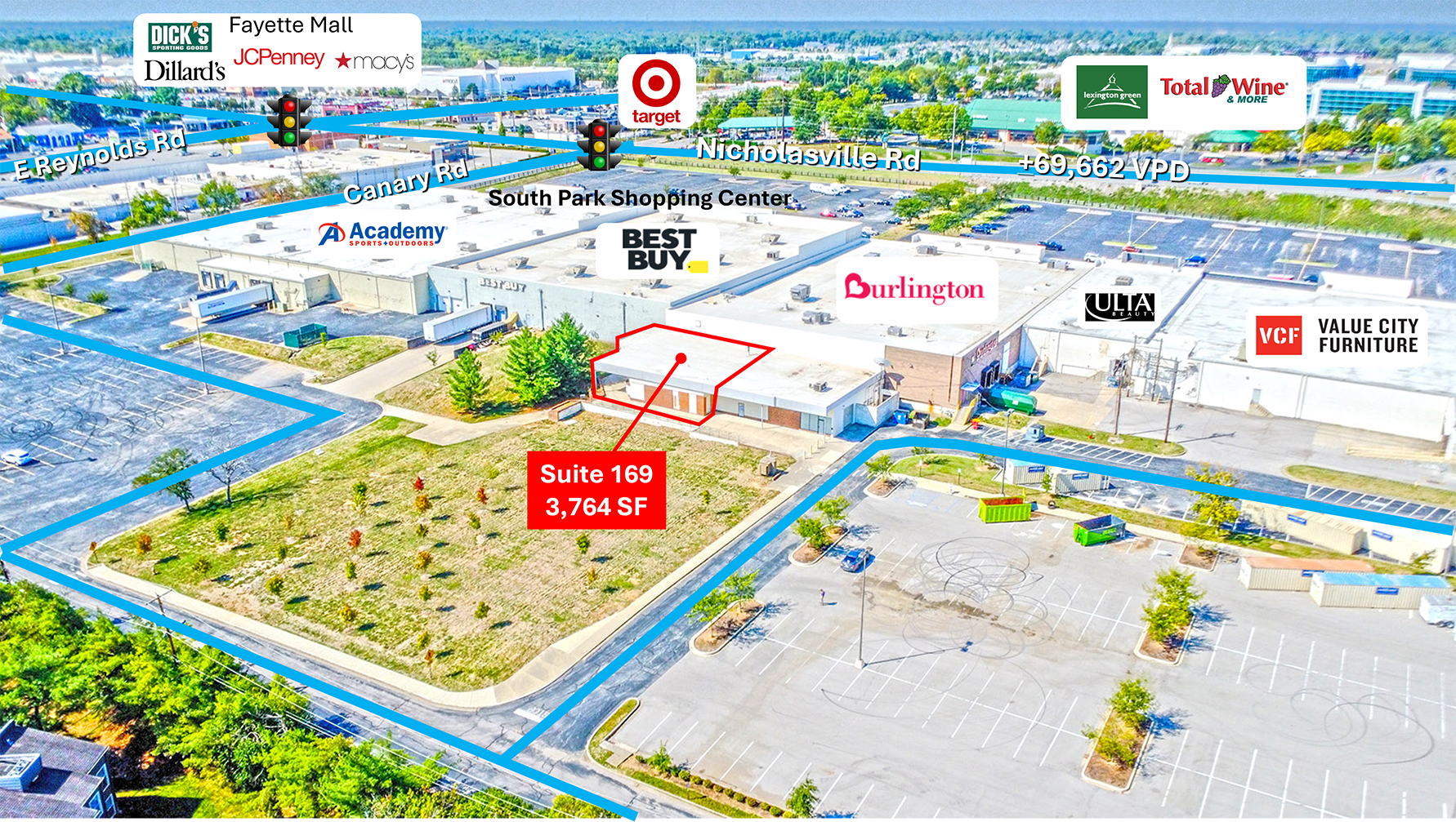 3200-3220 Nicholasville Rd, Lexington, KY à louer Photo principale- Image 1 de 9