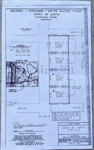 2nd St, Amite, LA for sale - Primary Photo - Image 1 of 4