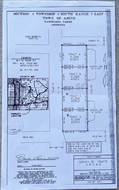 2nd St, Amite, LA for sale Primary Photo- Image 1 of 5