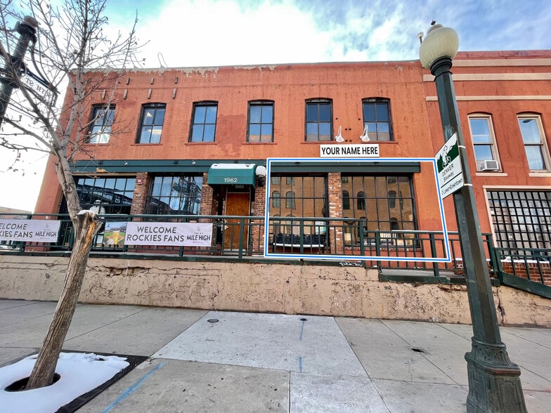 1962 Blake St, Denver, CO for lease - Building Photo - Image 1 of 15