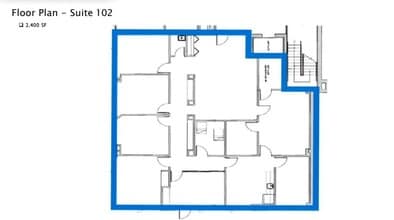 1245 Sunbury Rd, Westerville, OH à louer Plan d’étage- Image 1 de 1