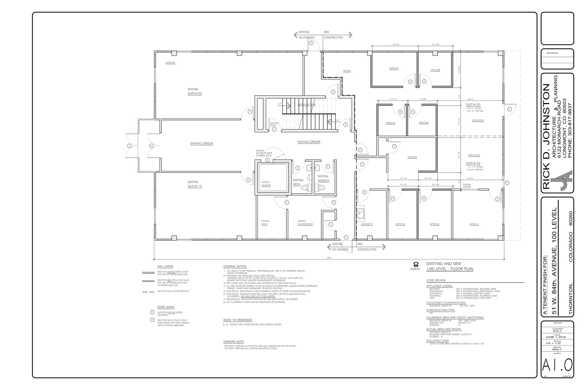 51 W 84th Ave, Thornton, CO à louer Plan de site- Image 1 de 1