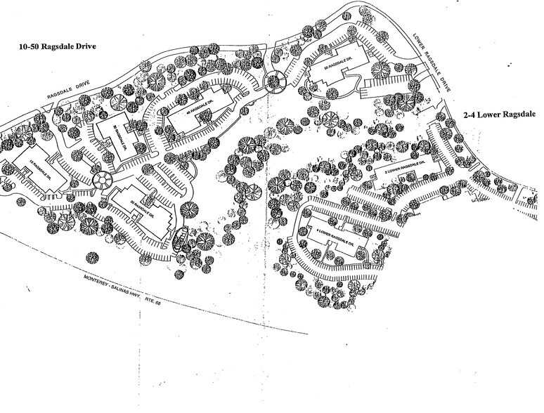 2 Lower Ragsdale Dr, Monterey, CA à louer - Plan de site - Image 2 de 5