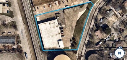 13840 Denton Dr, Farmers Branch, TX - Aerial  map view - Image1