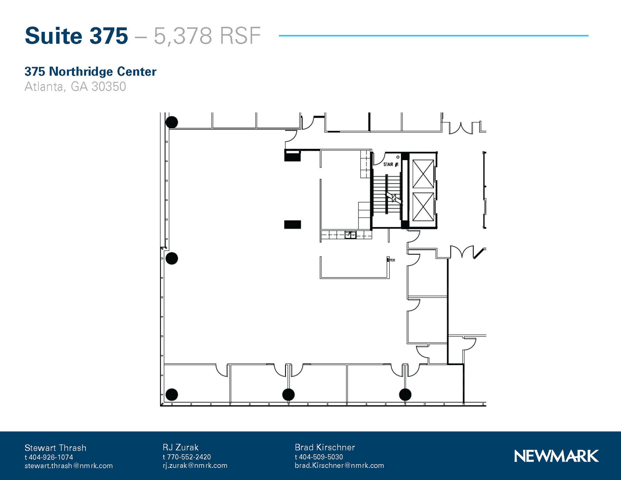 375 Northridge Rd, Atlanta, GA for lease Floor Plan- Image 1 of 1