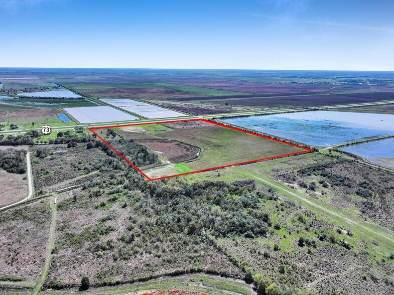 0000 Highway 73 Hwy, Hamshire, TX à vendre - Aérien - Image 3 de 14