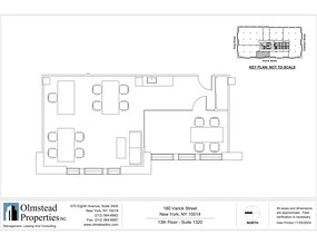 180 Varick St, New York, NY à louer Plan de site- Image 1 de 1