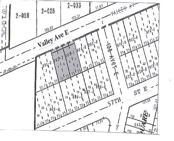10814 Valley Ave E, Puyallup, WA for sale - Plat Map - Image 2 of 10