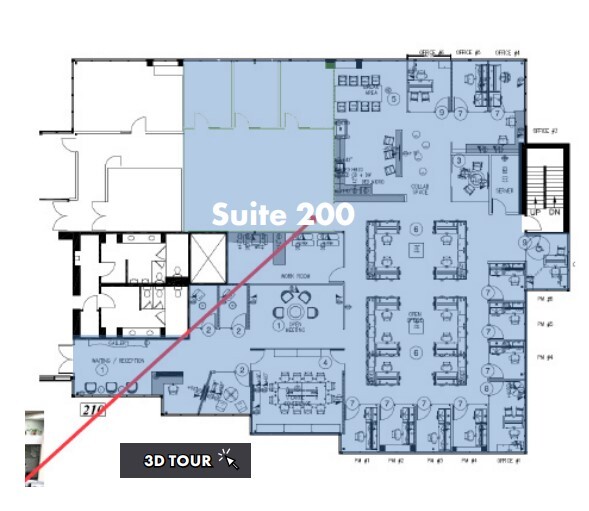 1777 Oakland Blvd, Walnut Creek, CA à louer Plan d’étage- Image 1 de 1