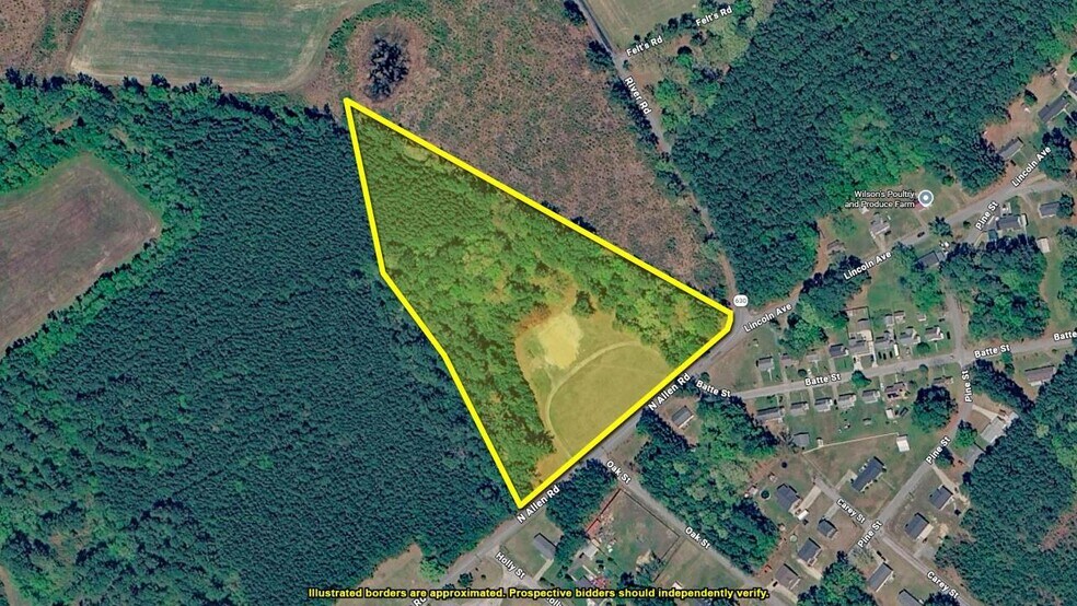 120 Allen rd, Jarratt, VA à vendre - Aérien - Image 1 de 5
