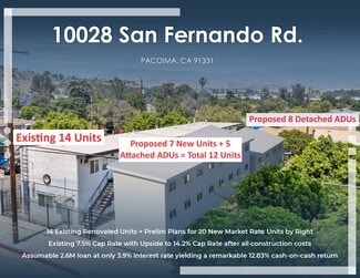 More details for 10028 San Fernando Rd, Pacoima, CA - Multifamily for Sale