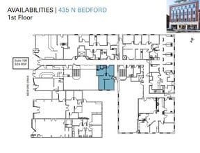 435-437 N Bedford Dr, Beverly Hills, CA for lease Floor Plan- Image 1 of 1