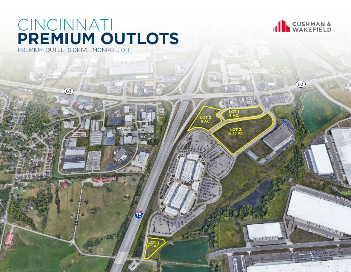 100 Premium Outlets Dr, Monroe, OH à vendre Photo du bâtiment- Image 1 de 3