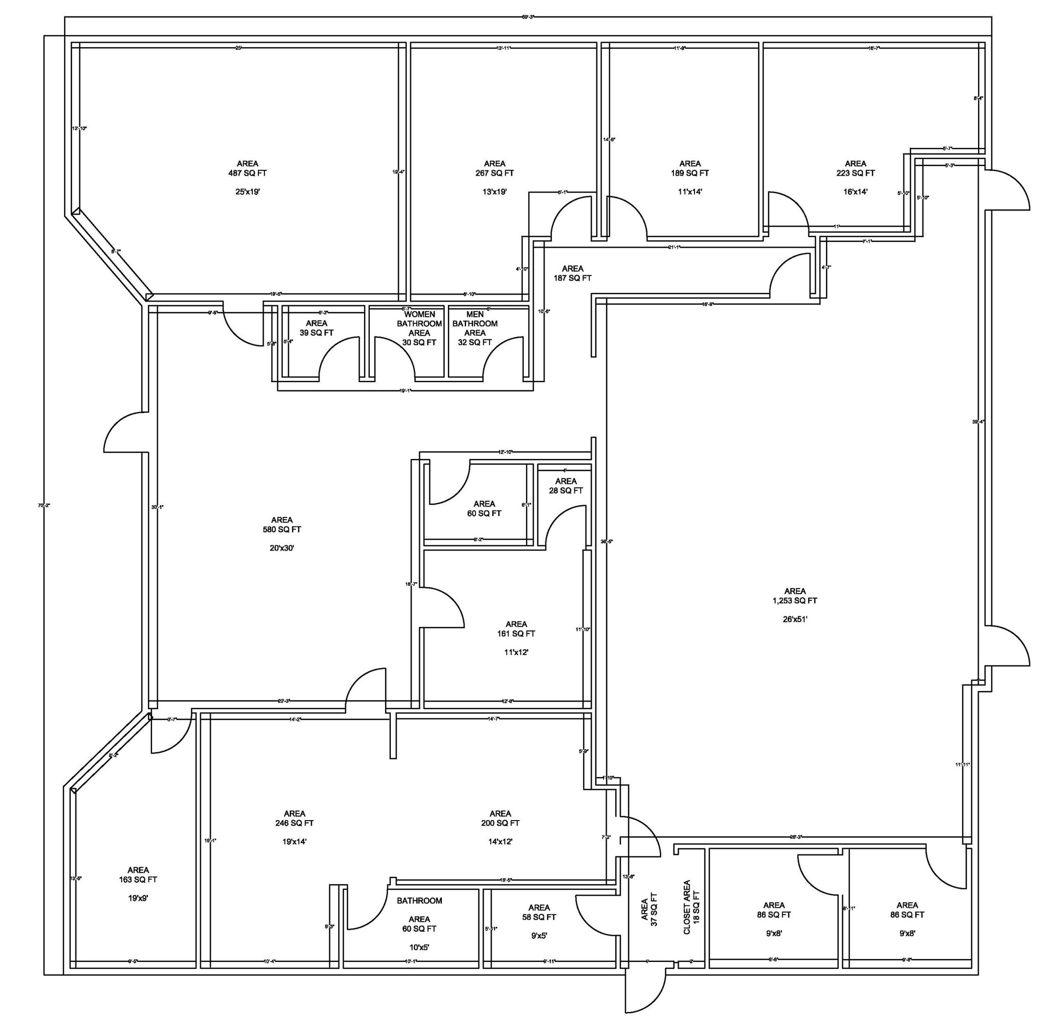 459-599 Spencer Ln, San Antonio, TX à louer Plan d’étage- Image 1 de 1