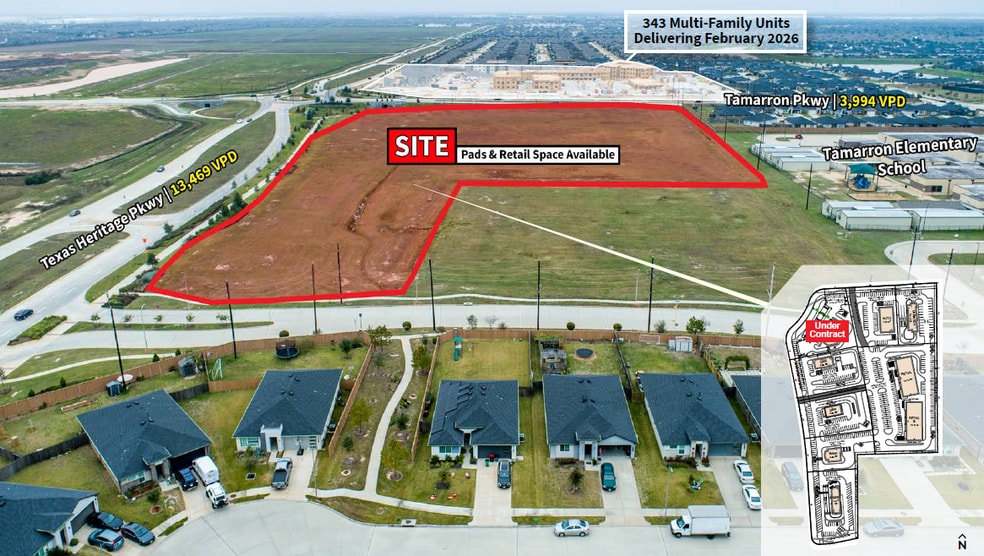 SEQ of Texas Heritage Pkwy & Tamarron Pkwy, Katy, TX for lease - Building Photo - Image 2 of 4