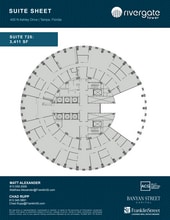 400 N Ashley Dr, Tampa, FL for lease Floor Plan- Image 1 of 1