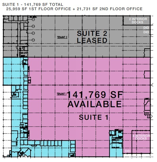 1400 Busch Pky, Buffalo Grove, IL à louer Plan de site- Image 1 de 1