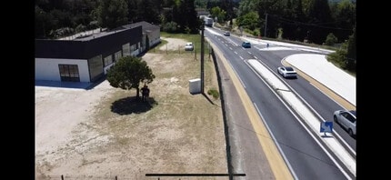 Saze - AÉRIEN  Vue de la carte