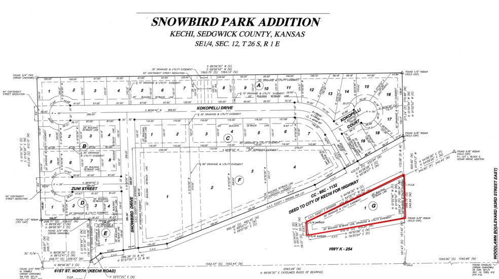 63rd & Kechi Rd., Kechi, KS à vendre - Photo du bâtiment - Image 2 de 3