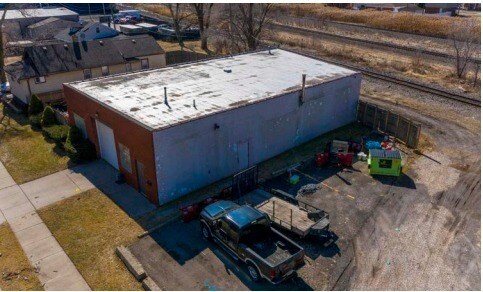 1110 Mckinley St, Wyandotte, MI à vendre - Aérien - Image 3 de 4