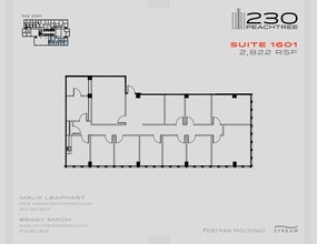 230 Peachtree St NW, Atlanta, GA for lease Floor Plan- Image 1 of 1