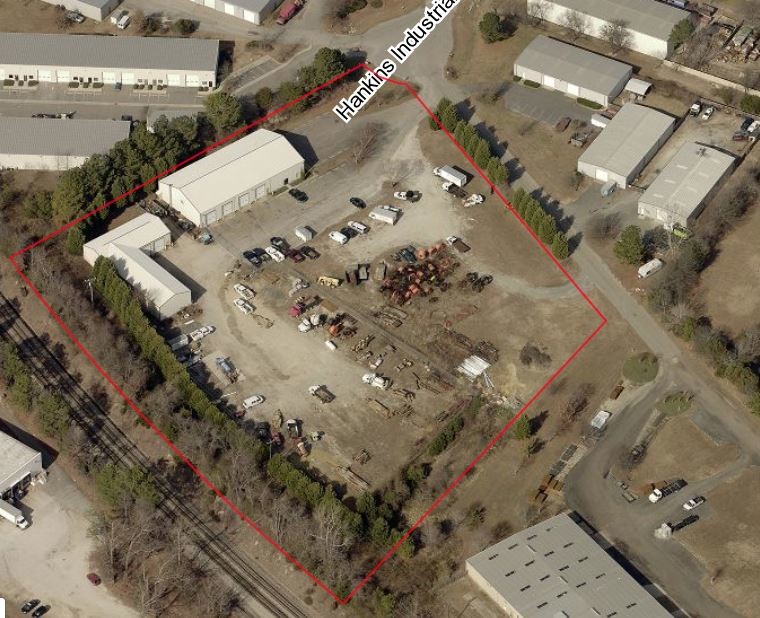 8020 Hankins Industrial Park, Toano, VA for sale Aerial- Image 1 of 1