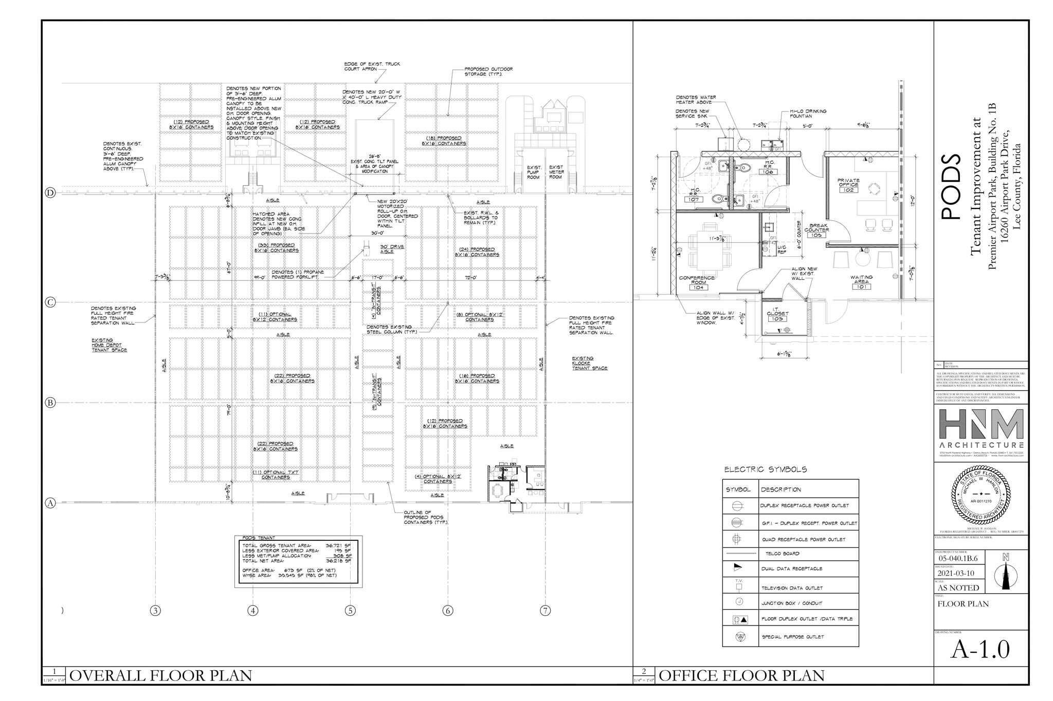 16260 Airport Park Dr, Fort Myers, FL for lease Floor Plan- Image 1 of 1