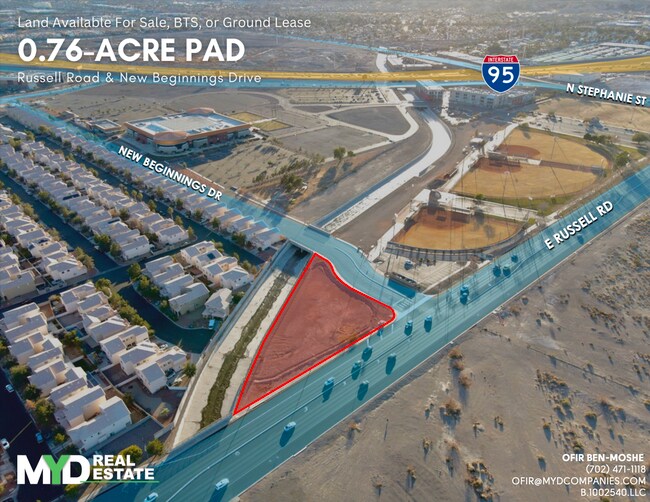 More details for 5986-6001 E Russell Rd, Henderson, NV - Land for Sale