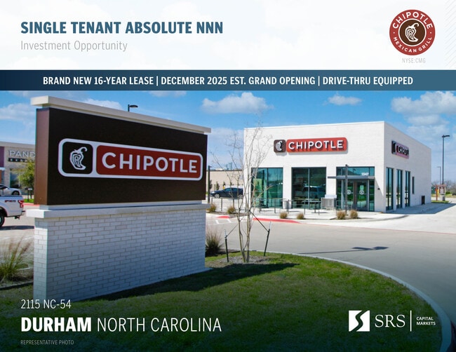 Plus de détails pour 2115 E NC Highway 54, Durham, NC - Commerce de détail à vendre