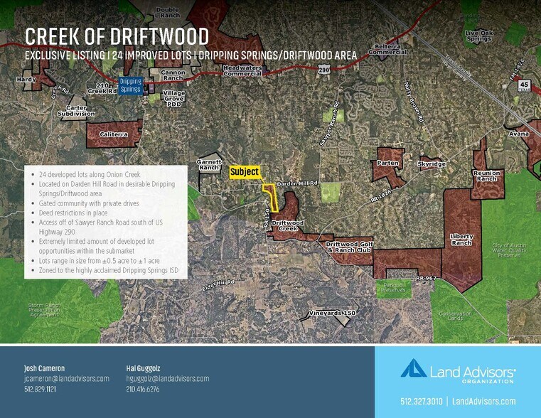 Onion Creek Lane, Driftwood, TX à vendre - Autre - Image 3 de 3
