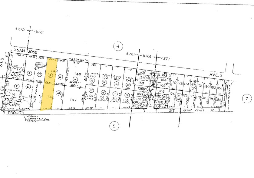 19042 San Jose Ave, City Of Industry, CA for lease - Plat Map - Image 3 of 4