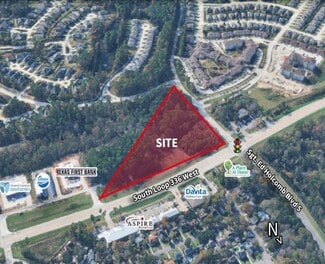 Plus de détails pour SEC of Loop 336 W & Sgt Ed Holcomb Blvd S, Conroe, TX - Terrain à vendre