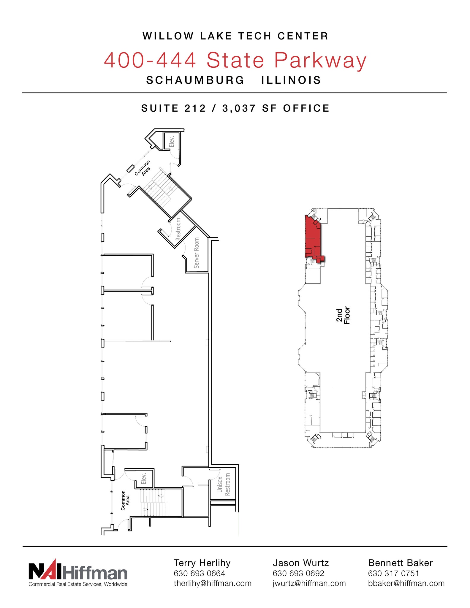 400-444 E State Pky, Schaumburg, IL for lease Floor Plan- Image 1 of 1