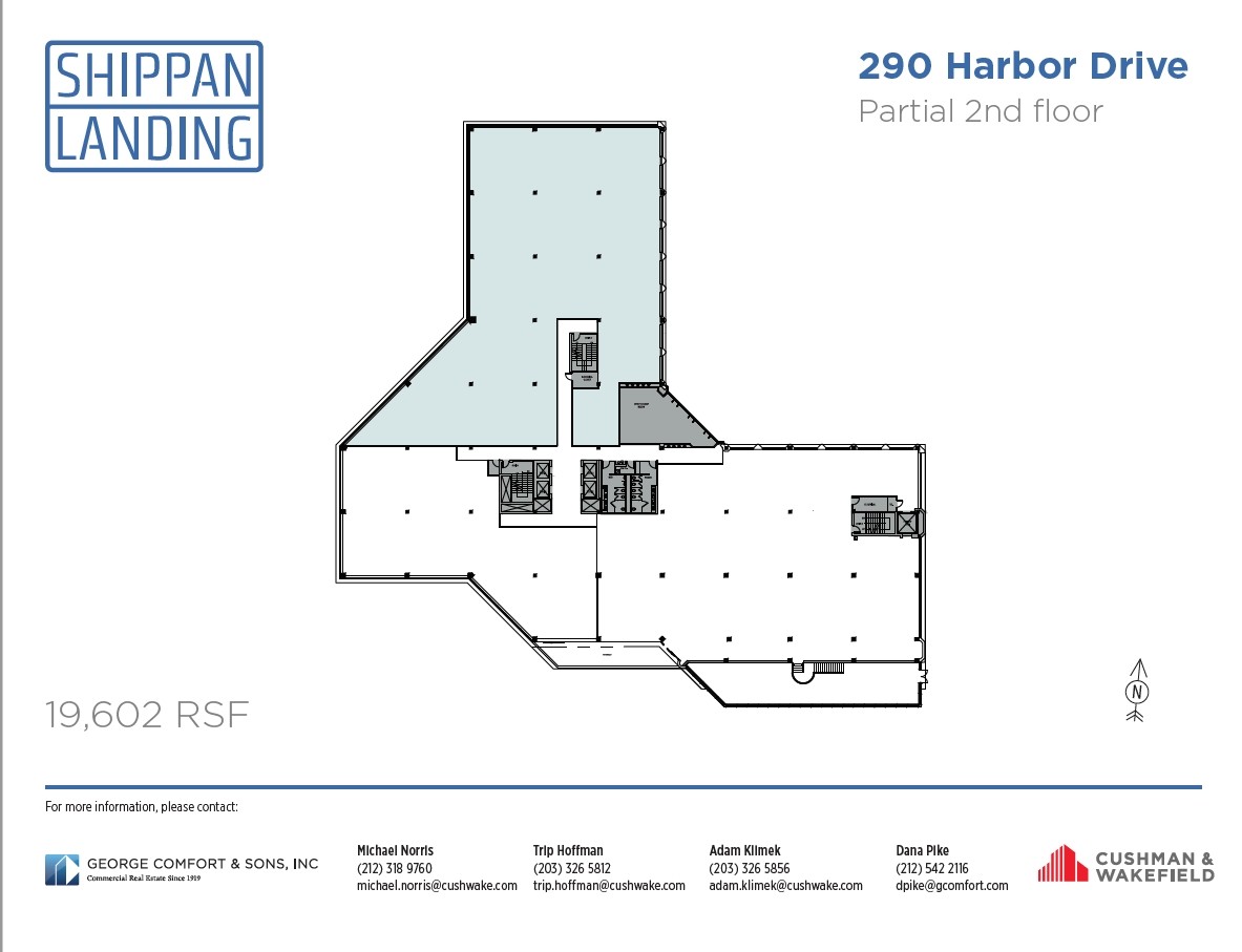 208 Harbor Dr, Stamford, CT à louer Plan d  tage- Image 1 de 1