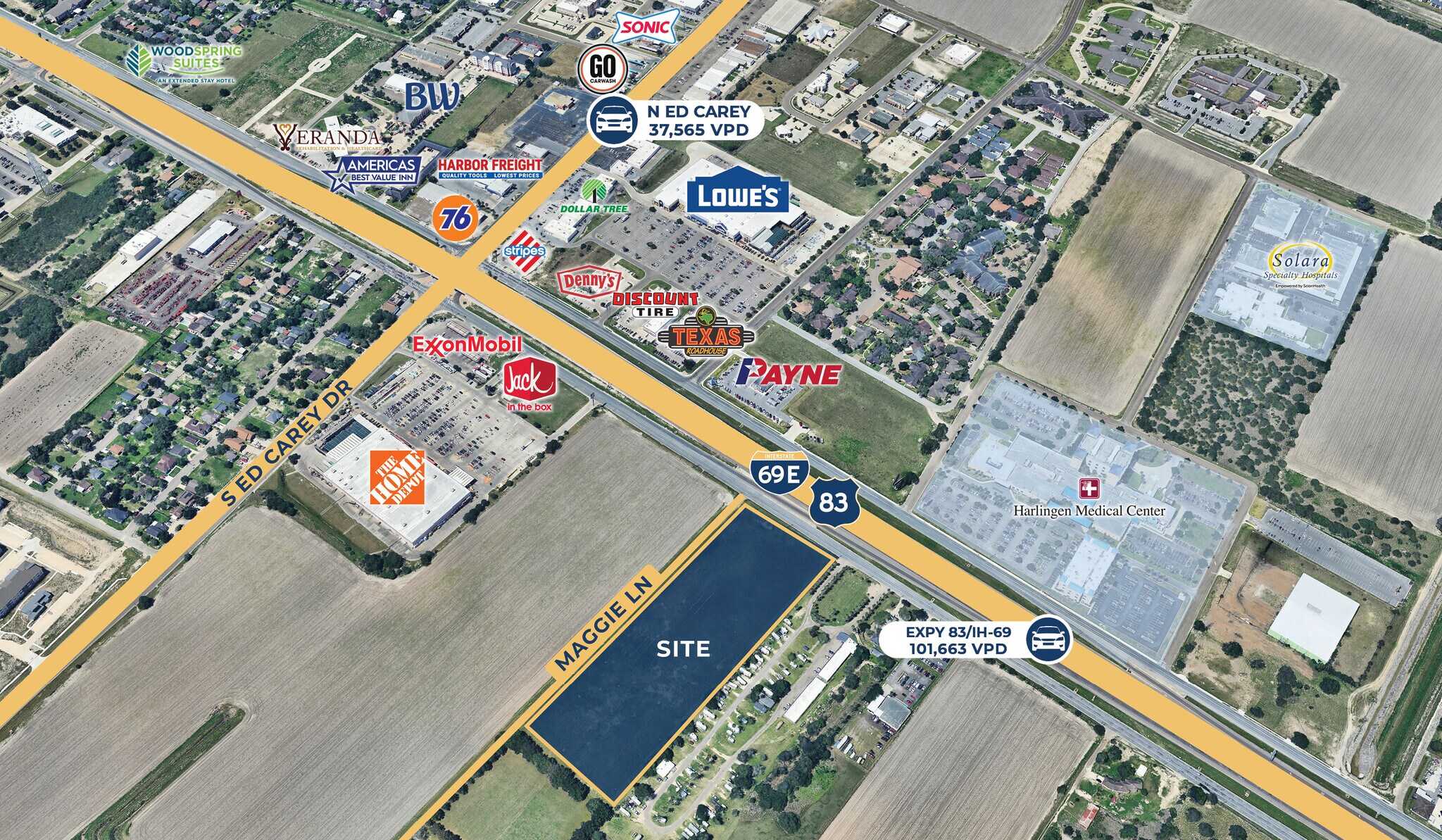 4714 S Expressway 83, Harlingen, TX à louer Photo principale- Image 1 de 4