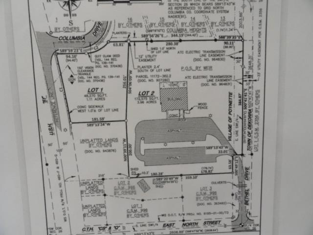 101 Bethel Dr, Poynette, WI à vendre - Plan cadastral - Image 3 de 65