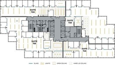 611 Anton Blvd, Costa Mesa, CA à louer Plan d’étage- Image 2 de 6